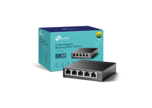 سوئیچ 5 پورت دسکتاپ تی پی لینک مدل TL-SF1005P ا TL-SF1005P 5-Port 10/100Mbps Desktop PoE Switch