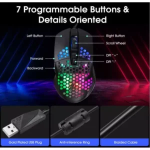 موس گیمینگ QM1